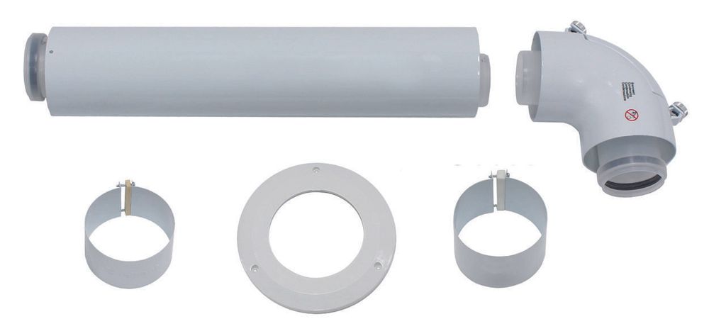 Vaillant Basis-Anschluss-Set 60/100 PP an Überdruckgassystem DN 100, 0020014989