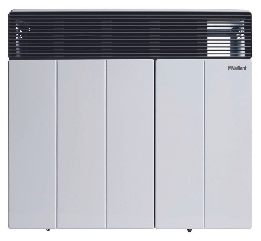 Vaillant Gas-Raumheizaut. VGR-sine 51/4E für Außenwandanschluss, cremeweiß/grau, 0010007935