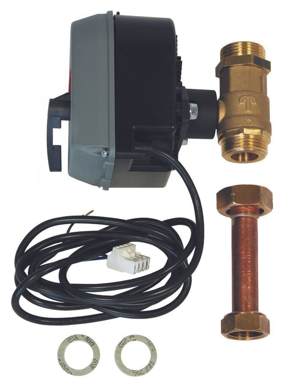 Vaillant Kaskadenventil mit Motor für Kaskadierung der Trinkwasserstationen, 0010015146