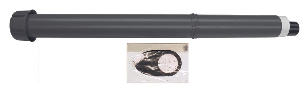 Vaillant senkrechte Dachdurchführung 110/160 mm PP, schwarz, 0020106371