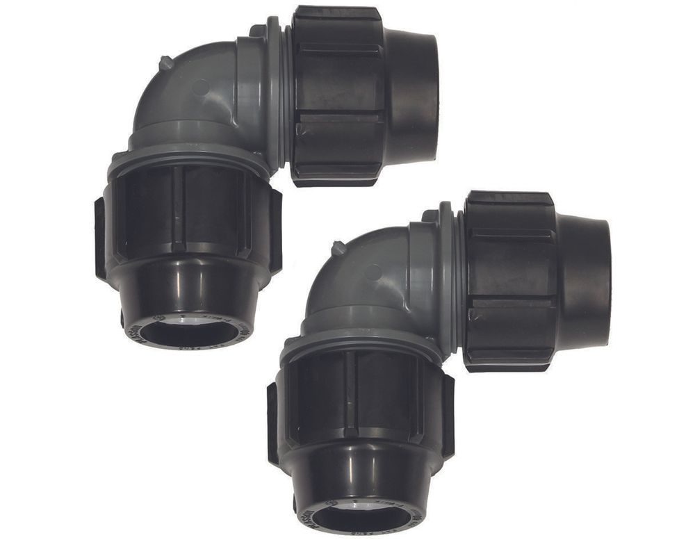 Vaillant Winkelkupplung 90 Grad, 2 St. für PE-Rohr 40 x 3,7 mm für aroCOLLECT, 0020112792