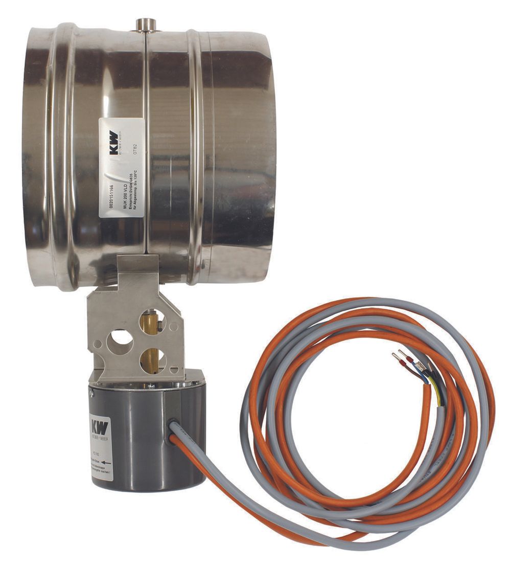 Vaillant Motor. Abgasklappe 160 mm für ecoCRAFT VKK 1206-1606/3-E (Kaskade), 0020151165