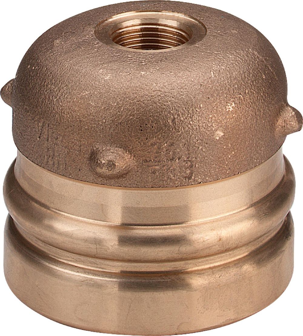 Viega Profipress Sanpress XL-Kappe, d 88,9mm, Rp 3/4 Rotguss Modell 2256XL, 353384