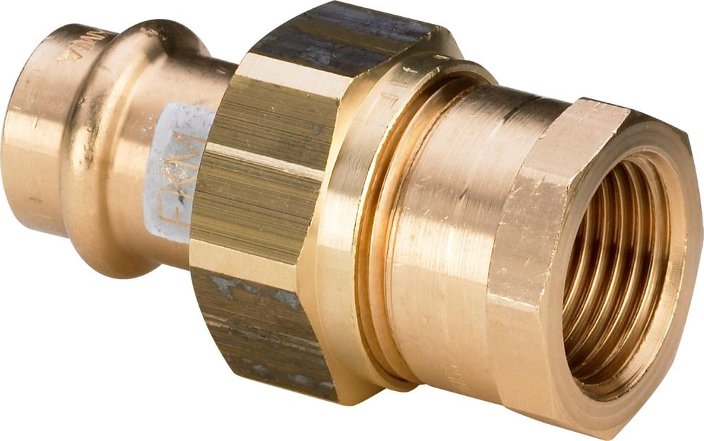 Viega Profipress S-Übergangsverschraubung, d 22mm, Rp 3/4 Rotguss oder Siliziumbronze Modell 4562, 629175