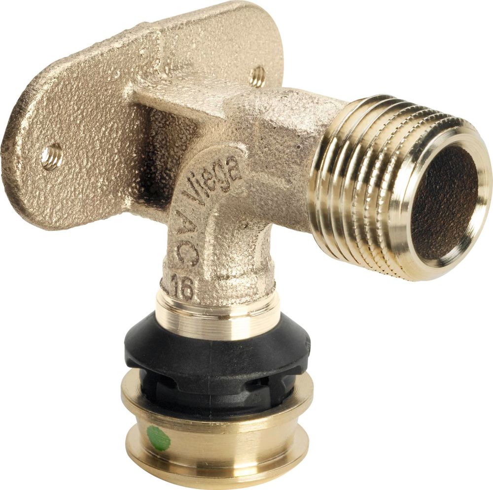 Viega Raxofix-Wandscheibe, d 16mm, R 1/2 Siliziumbronze Modell 5325.4, 724443