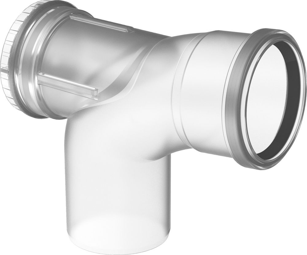Bosch Abgaszubehör FC-SER80-87 Bogen d:80mm mit Prüföffnung, 87 Gr, 7738112596
