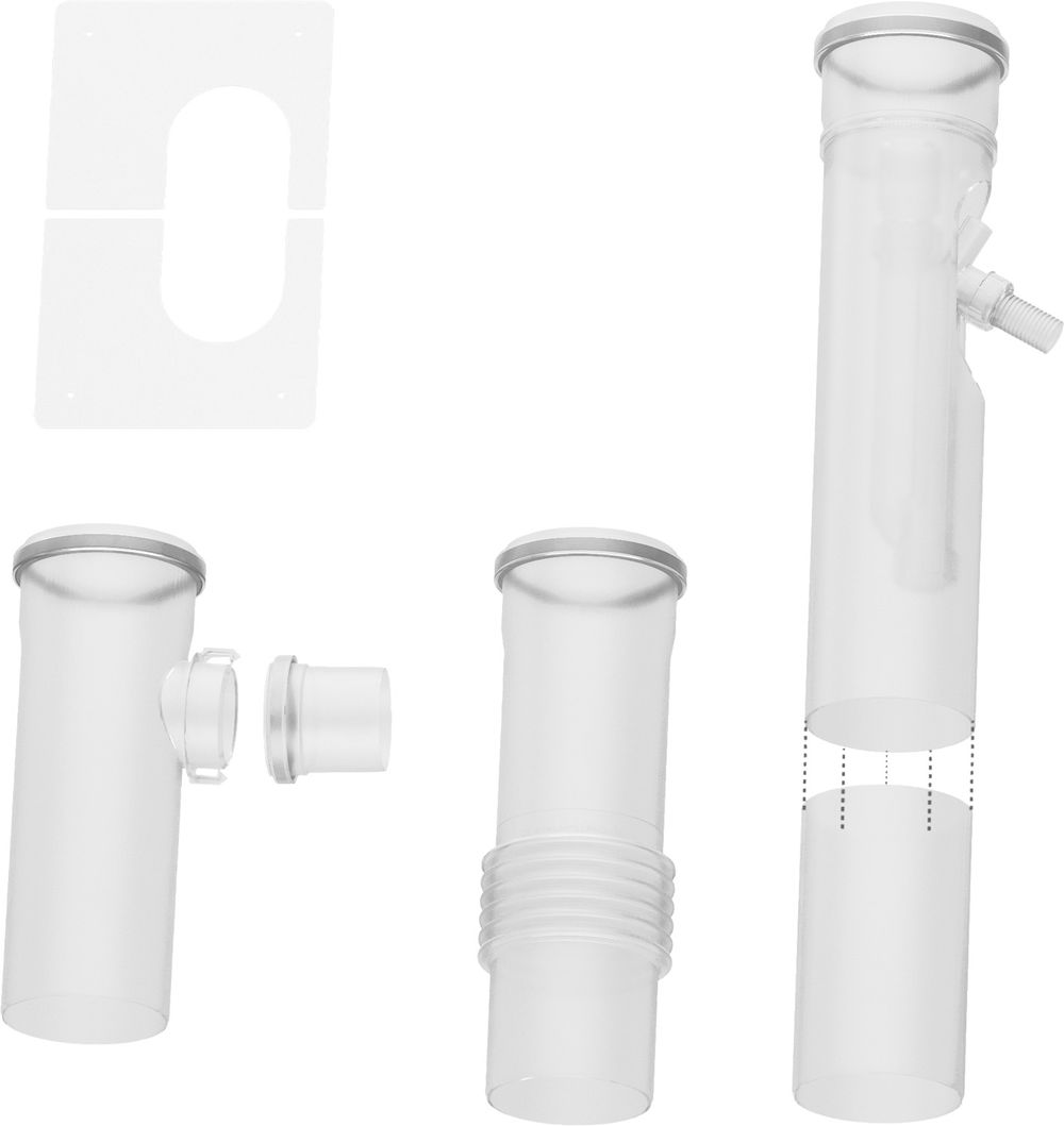 Bosch Abgaszubehör FC-Set110-C(14)3x Endstück Kondensatablauf, d:110mm starr, 7738113343
