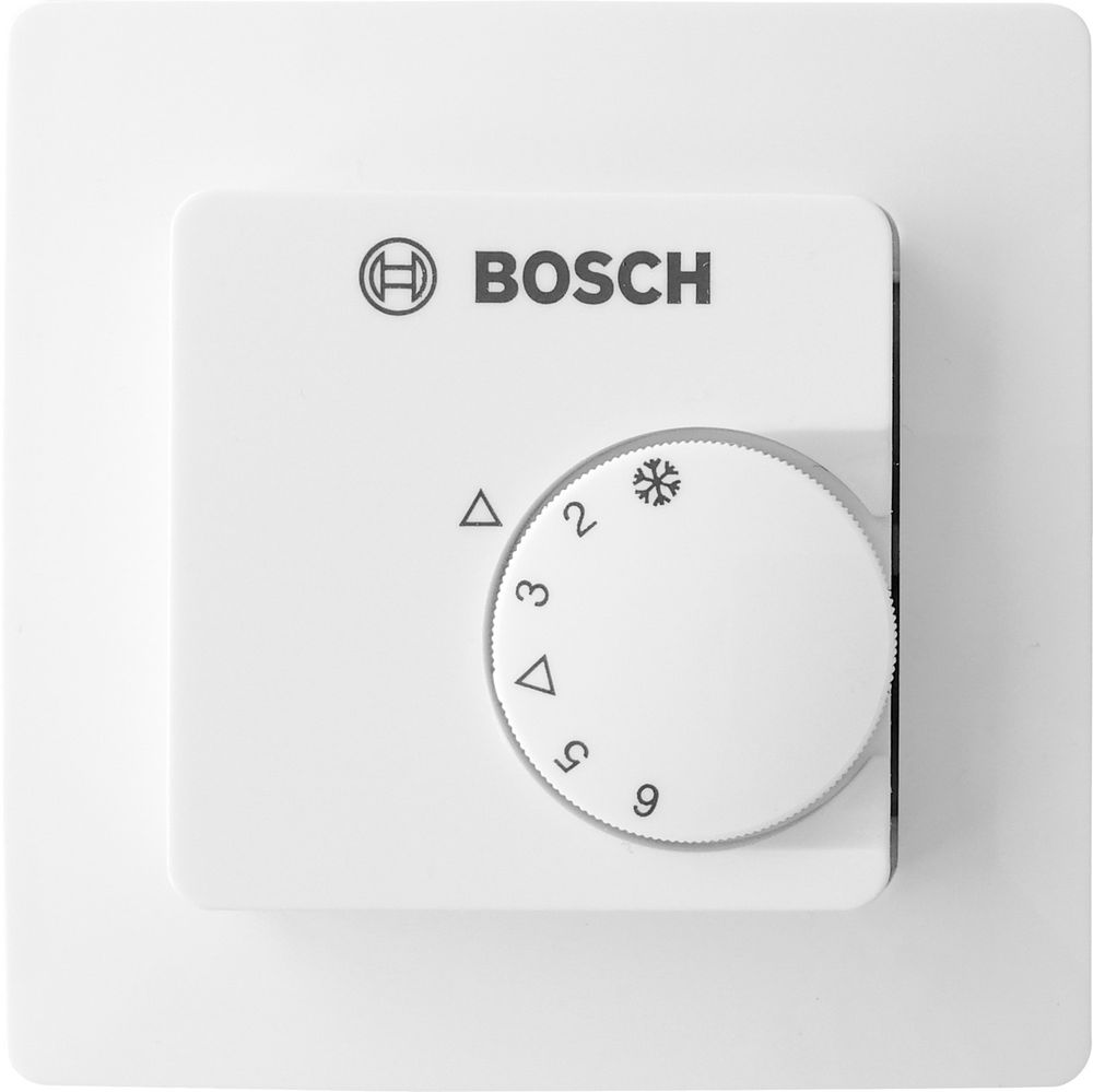 Bosch Zubehör für Wohnungsstationen Raumthermostat f. Unterputz Installation, 7738333629