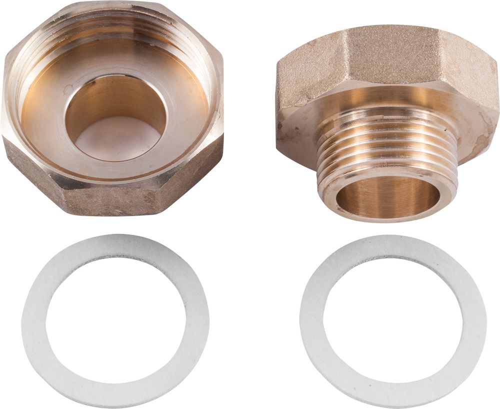Bosch Installationszubehör Reduzierstück Set G 1 1/2 x G1 (2 St.) für GC7000F-50, 8718594445