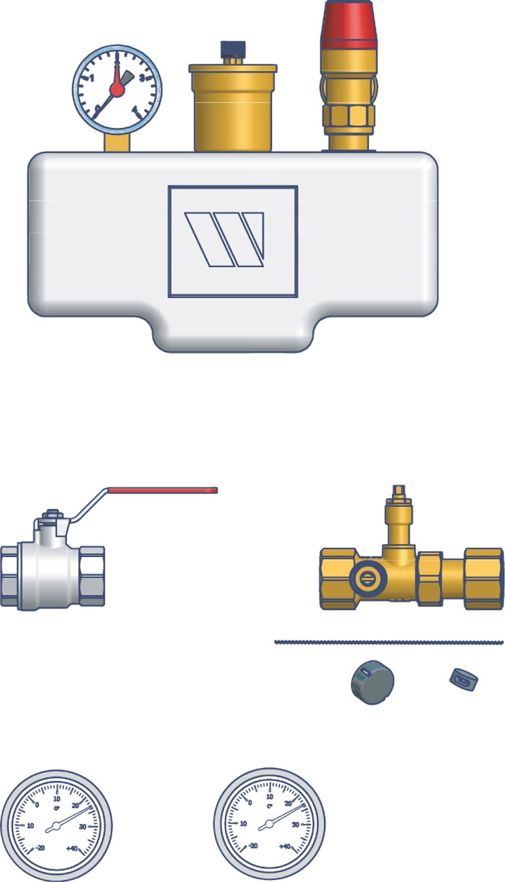 Bosch Zubehör Solewärmepumpen Nr. 1123 Solekreissystempaket, 7719002837