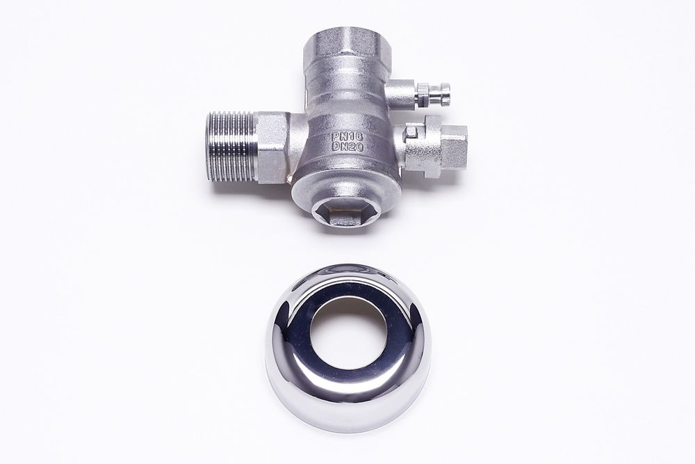 Bosch Installationszubehör Nr. 440/1 Wartungshahn R 3/4, Eckform, 7738112210