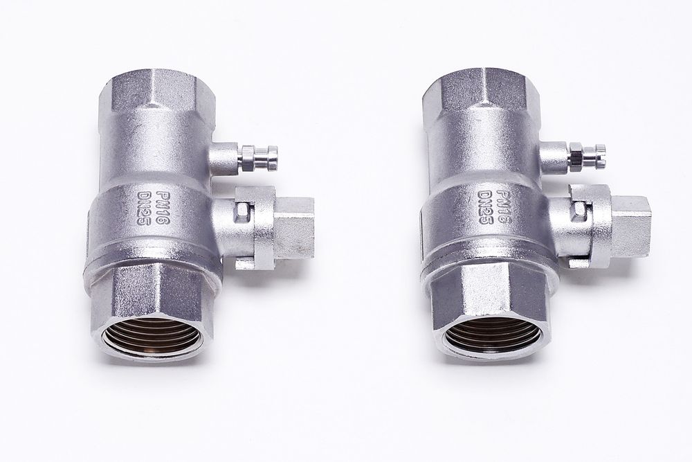 Bosch Installationszubehör Nr. 763/1 Wartungshähne-Set R 1, Durchgangsform, 7738112225