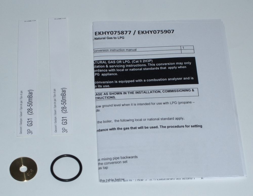 DAIKIN Umbau-Set Propan - Begrenzer 525 für DAIKIN Altherma C Gas W top, 5013116