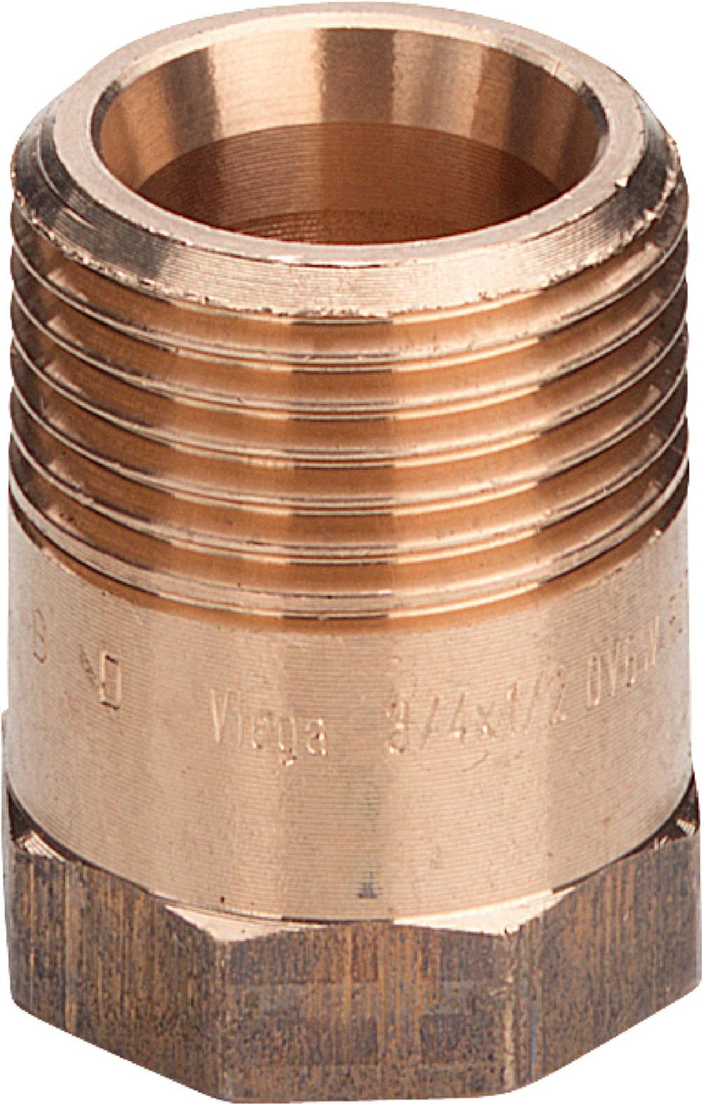 Viega Übergangsnippel, G 11/4, Rp 1 Rotguss oder Siliziumbronze Modell 3243, 446680