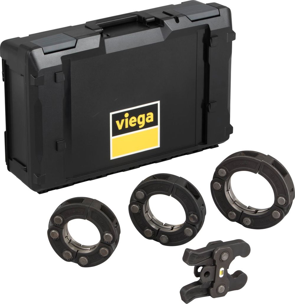Viega Presskettenset, für d 76,1–108mm Kupfer, Rotguss, Edelstahl Modell 2297.3XL, 362959