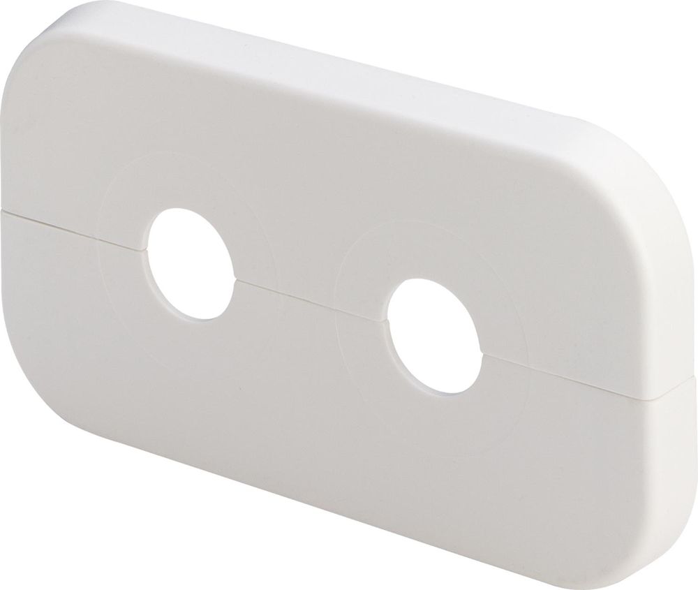 Viega Sanfix Fosta Doppelrosette, L 110, B 60, H 10 Modell 1079.7, 264581
