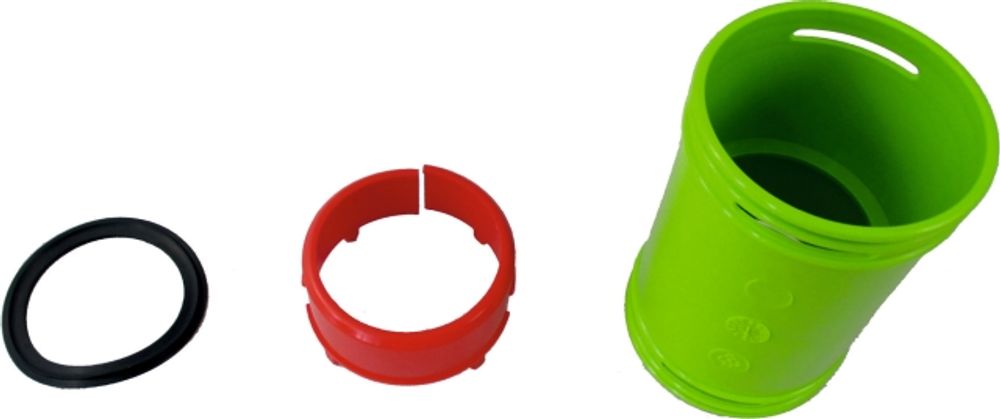 Wolf Klickverbinder-Set DN63/52 antistatisch/antimikrobiell, 2577555
