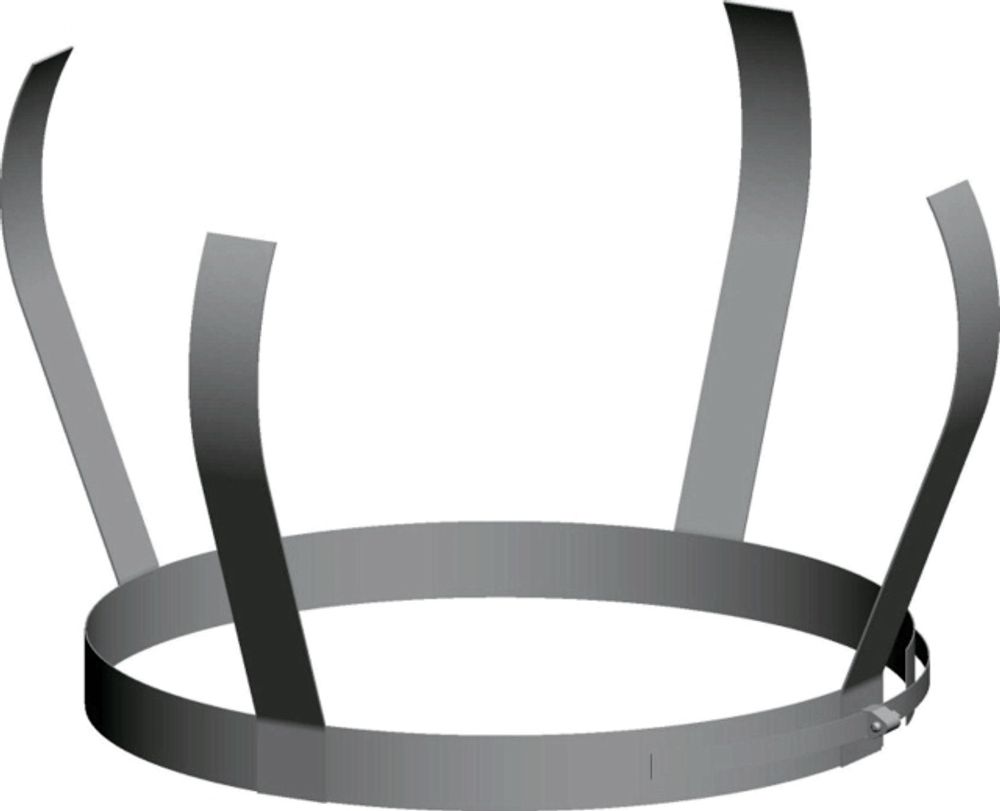 Wolf Abstandhalter DN250 aus Edelstahl, 2651413