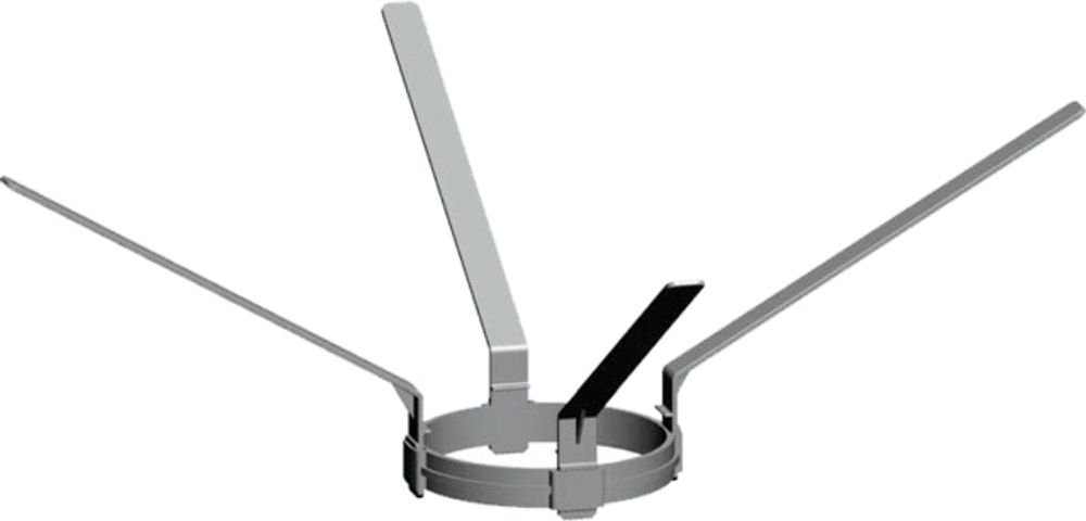 Wolf Abstandhalter DN80/125 4 Stück, aus PP, 2651478