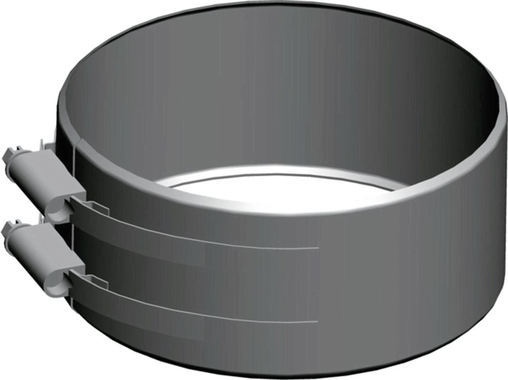 Wolf Klemmband DN110/160 für Luft-/Abgasrohr an der Fassade, 2651565
