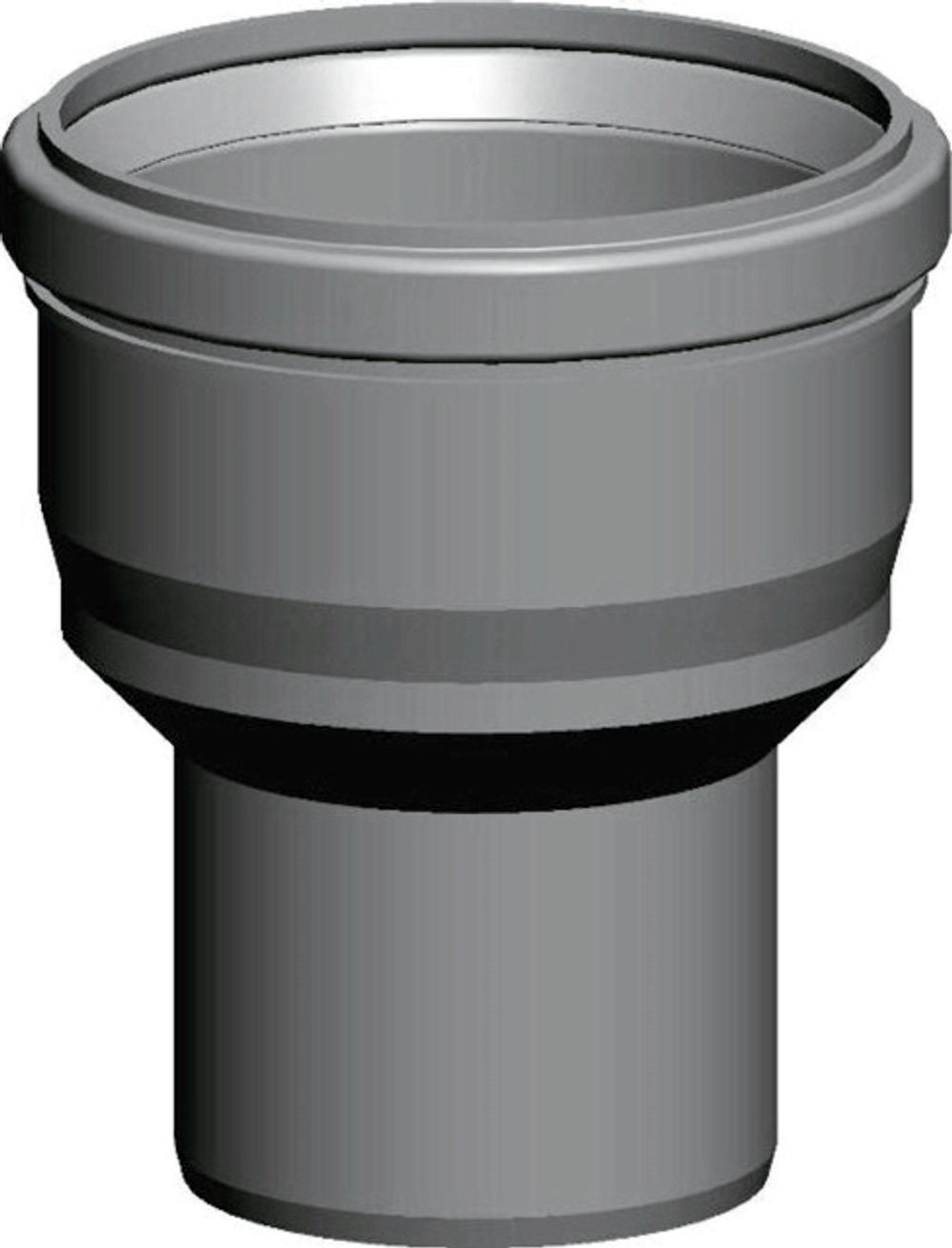 Wolf Erweiterung DN60 - DN80, aus PP, 2651748