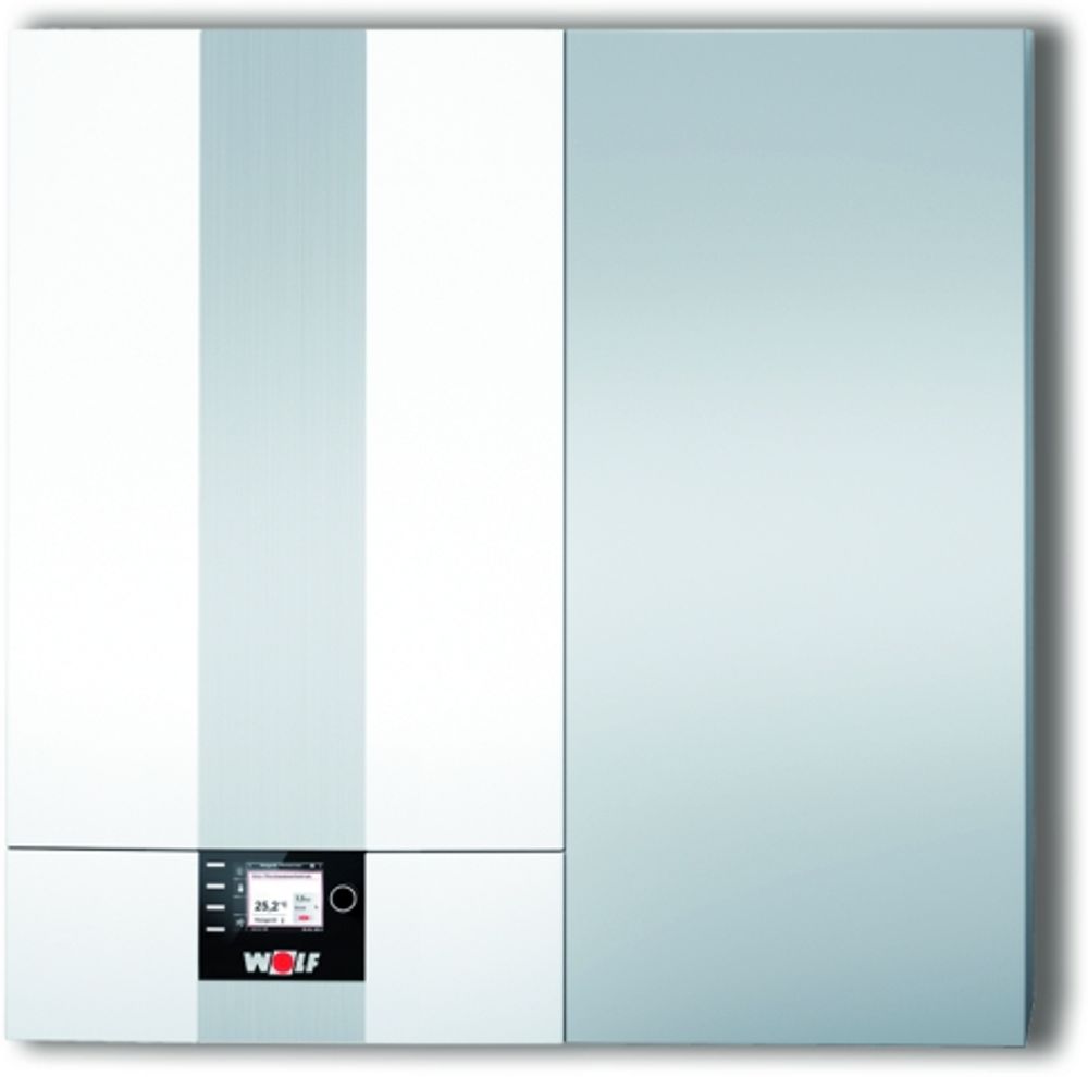 Wolf Gasbrennwert-Zentrale CGW-2-24/140L mit Hochleistungsschichtenspeicher, 8615021