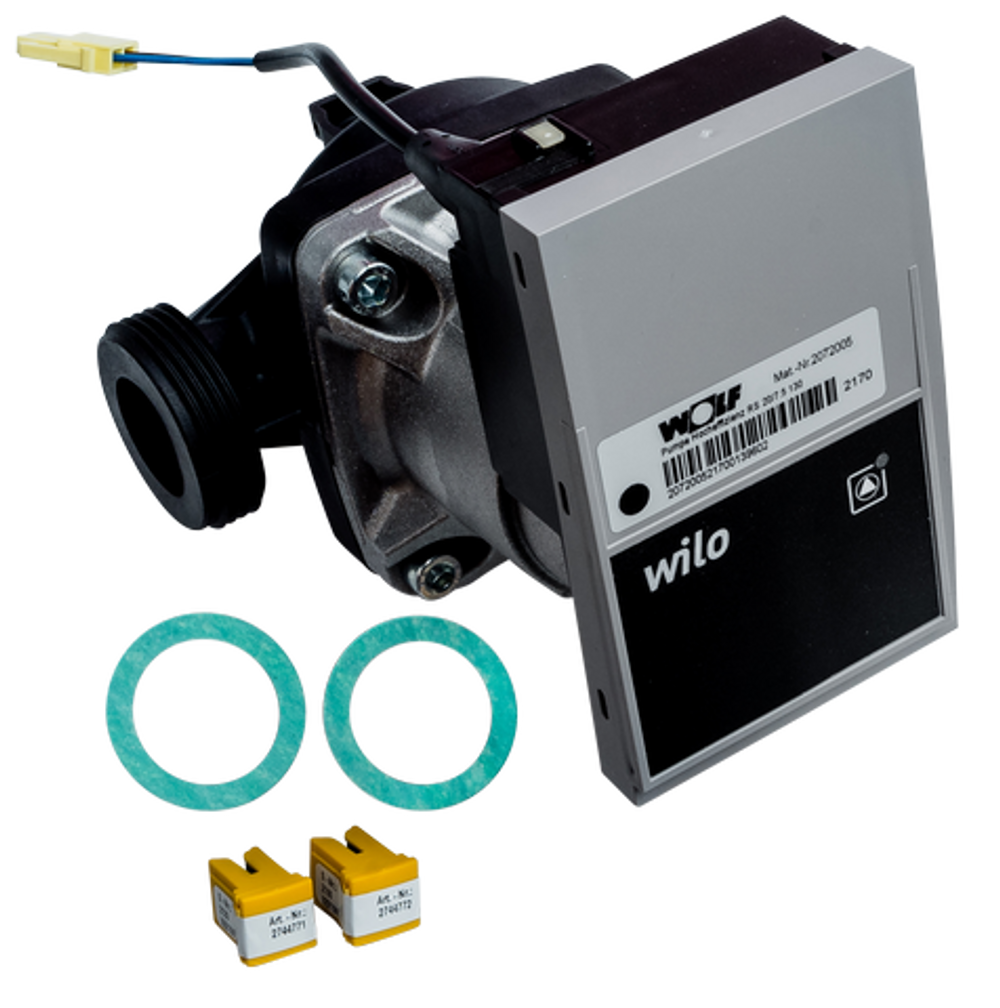 Wolf Heizkreispumpe hocheffizient EEI für CGB-35/50, mit Parameterstecker, 8616283