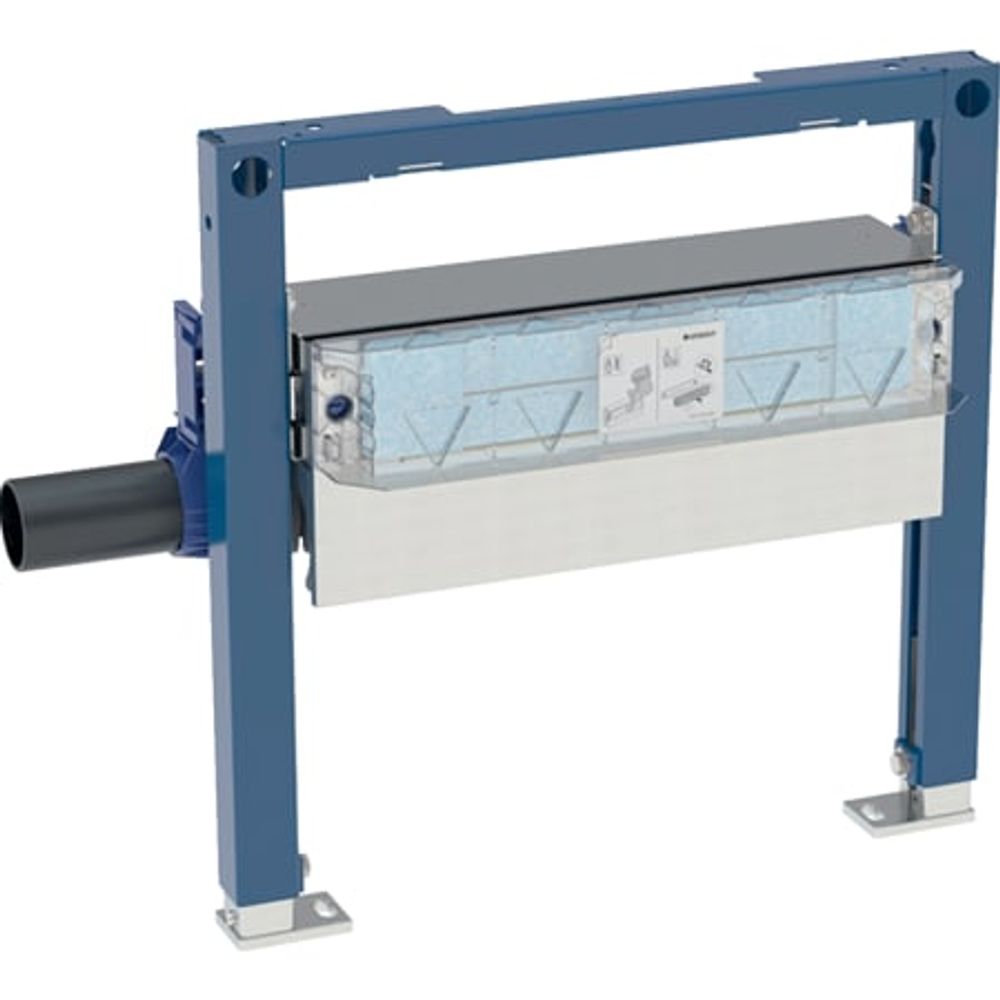 Geberit Duofix Element für Dusche, 50 cm, mit Wandablauf, für Estrichhöhe am Einlauf 90–200 mm, 111.591.00.1
