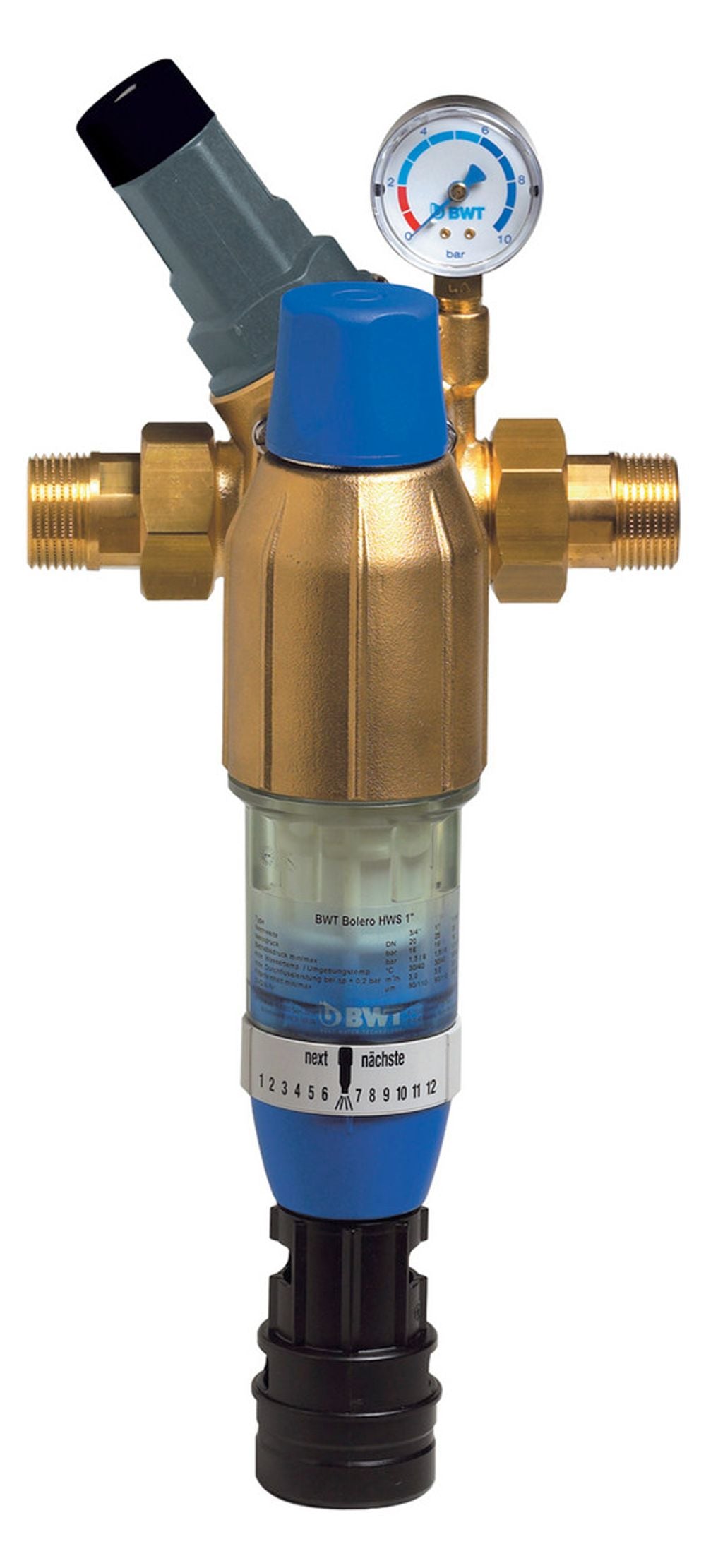 BWT Bolero HWS Hauswasserstation, Rückspülfilter 2 Zoll inkl. Druckminderer, 10373