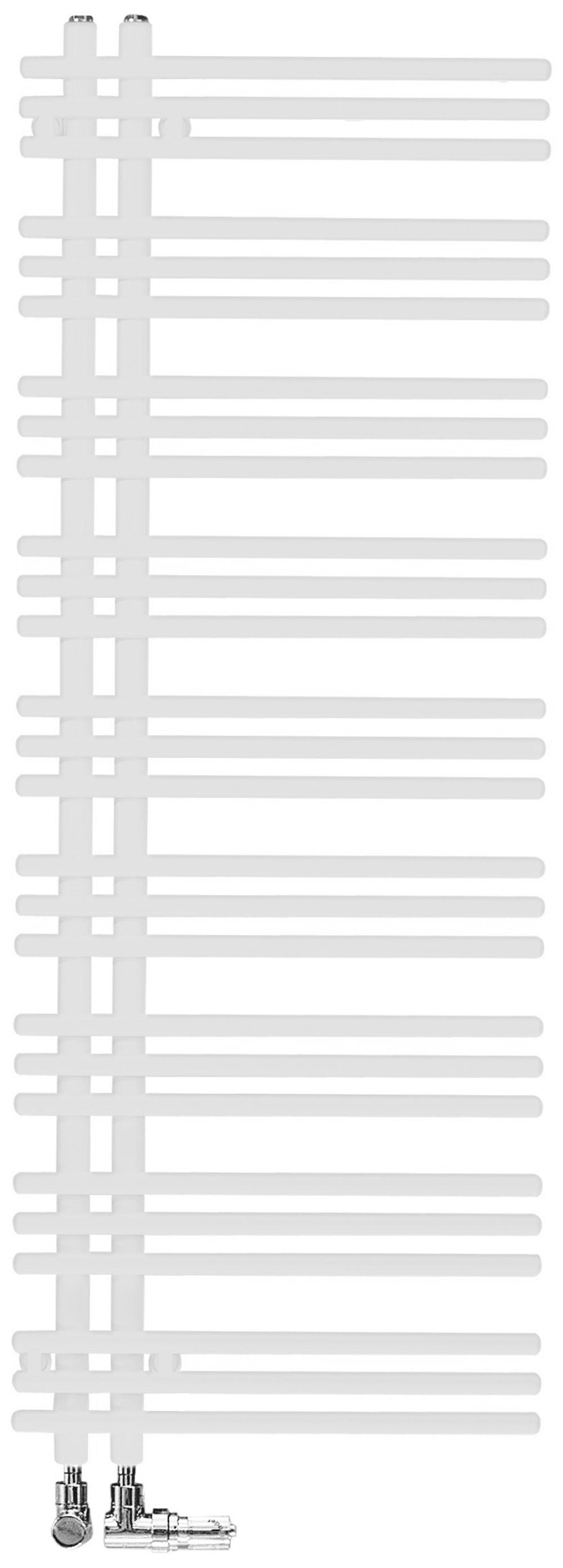Zehnder Designheizkörper Yucca Asym, 1736x578 mm (HxL), Doppellagig, YAD-170-060, ZY400658B100000