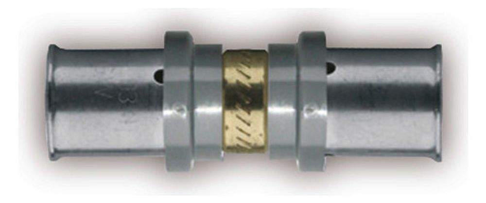Kermi x-net Einzel-Presskupplung 16x2, SFVPKE16000