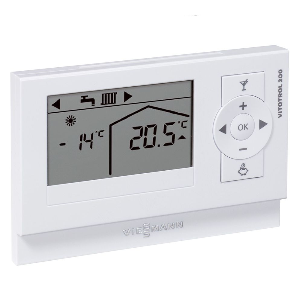 Viessmann Vitotrol 200-A, zur Einstellung für einen Heizkreis, Z008341