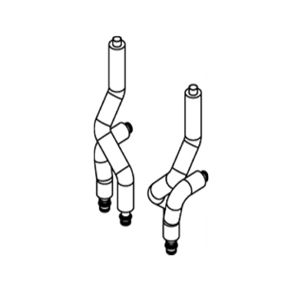 Viessmann Hydraulisches Anschluss-Set NC-Box, Montage an der Wärmepumpe, Vitocal 200-G, 300-G, ZK06081