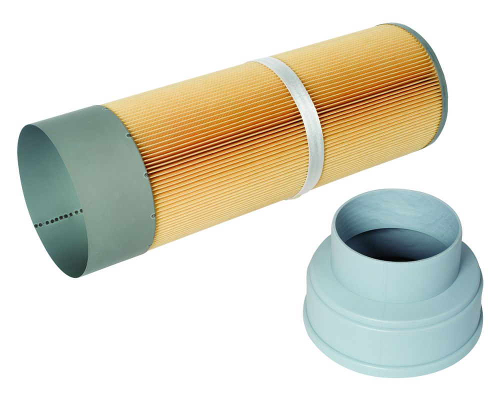 Remeha Luftfilter mit Luftzufuhrstutzen, DN 150, 7624821