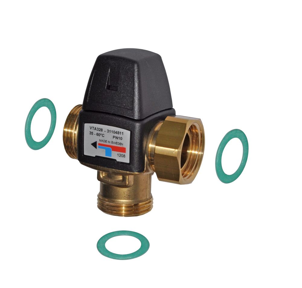 Remeha Therm. Brauchwassermischer, EC60, G1, Regelbereich 35-60 C, 100019425