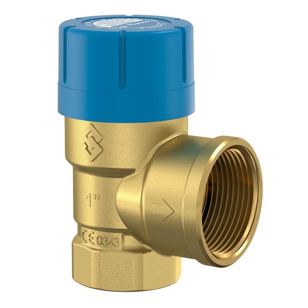 Flamco Sicherheitsventil Prescor B Rp1 x Rp1 1/4 - 8 bar, für Trinkwasser, 29006