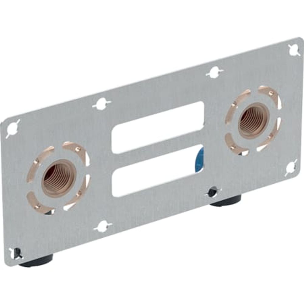 Geberit FlowFit Set Anschlusswinkel 90° zweifach, DN 15, 619.621.00.1
