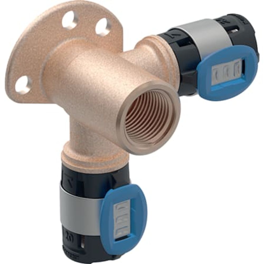 Geberit FlowFit Eckanschlusswinkel 90°, Länge 5.2, 620.921.00.1