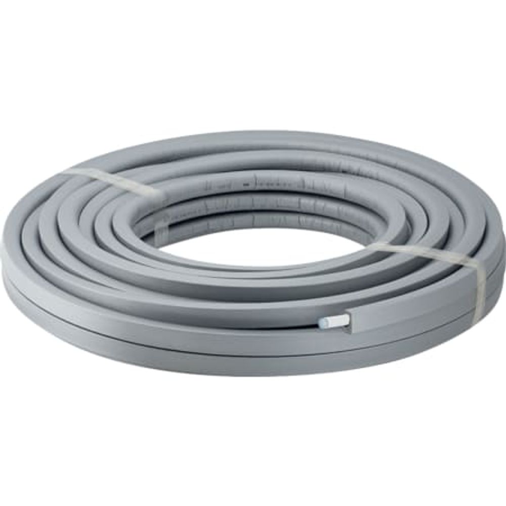 Geberit PushFit Systemrohr ML, Therm, exzentrisch vorgedämmt, Rollenware, DN 12, 50 m, 619.180.00.1