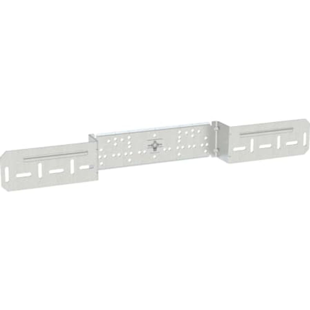 Geberit FlowFit Montageplatte abgesetzt, zweifach, Anschlussdistanz 10 cm oder 15.3 cm, 650.732.00.2