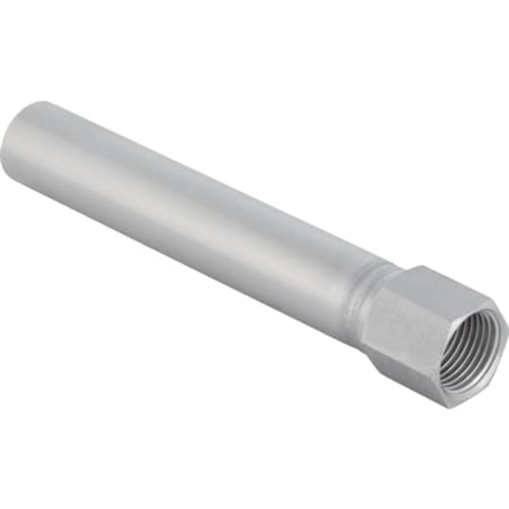 Geberit Mapress Edelstahl Übergang mit Innengewinde und Einschubende lang, DN 20 / 15, dø 22 mm, 90935