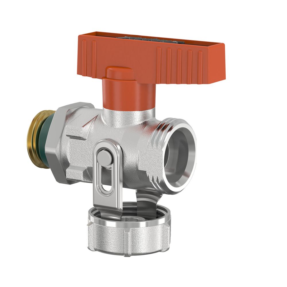 Flamco KFE-Kugelhahn Durchgang, Solar G1/2a PN16 MS vern., F10647
