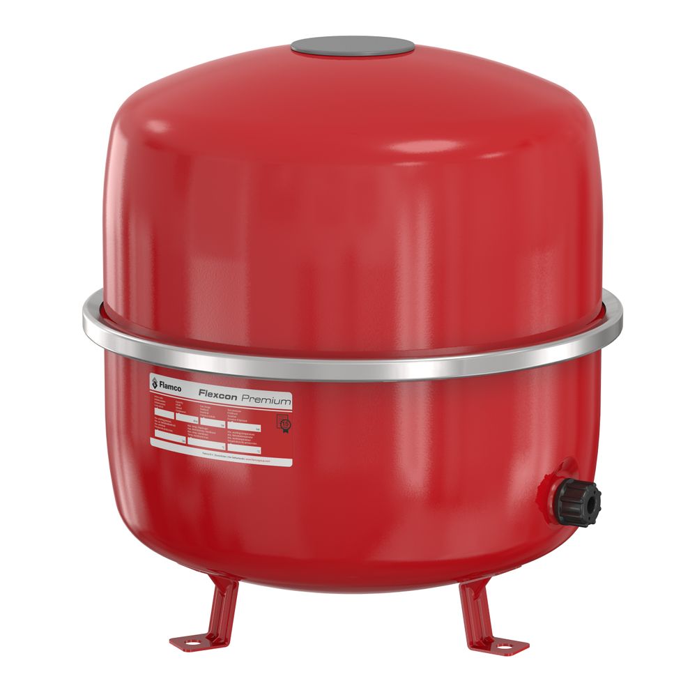 Flamco Ausdehnungsgefäß Flexcon Premium 35 L/2,5 bar (6 bar) m.Kunststoffmembran, 16956