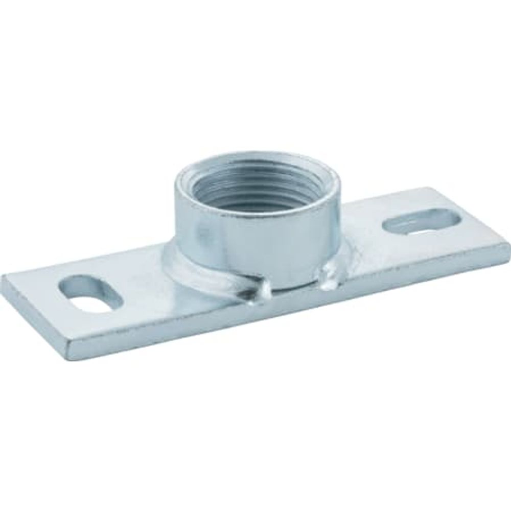 Geberit Grundplatte rechteckig, Zweiloch, mit Gewindemuffe G, G 3/4, a 9, 362.827.26.1