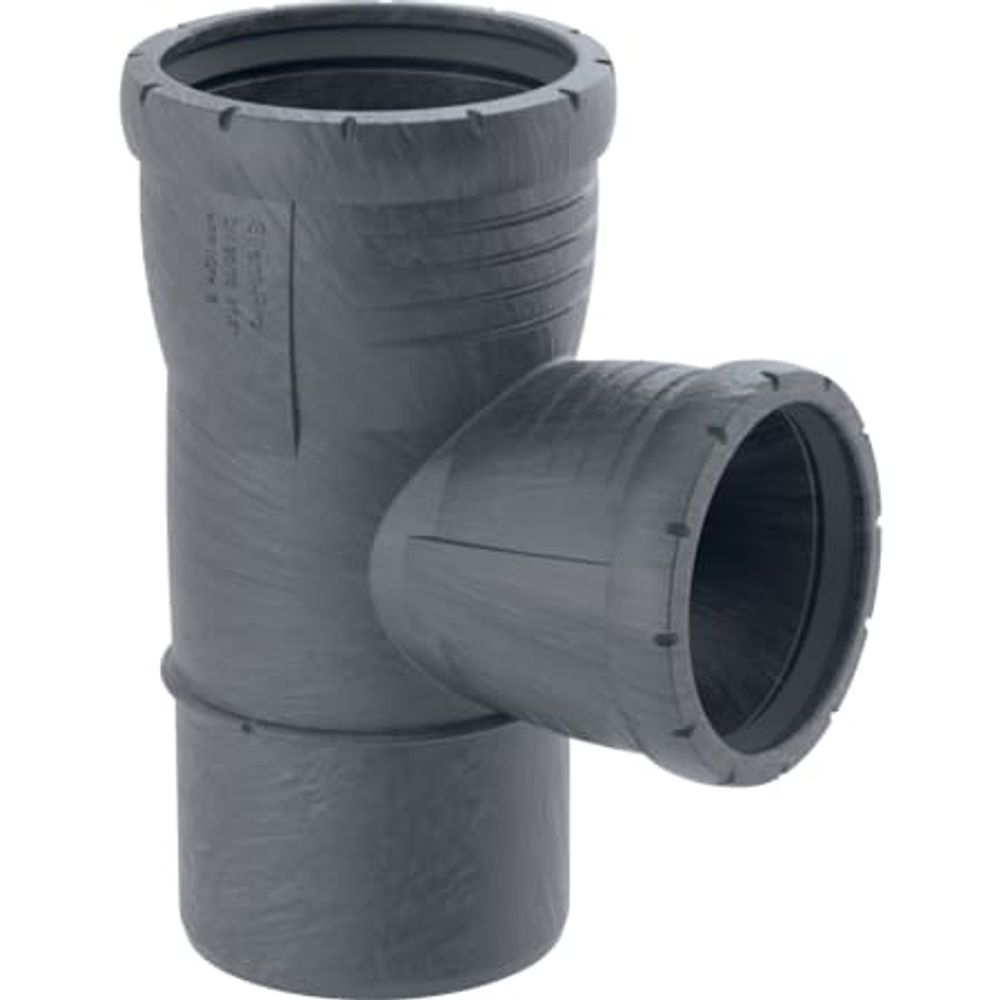 Geberit Silent-Pro Abzweig 87,5°, DN 125 / 125, dø 125 mm, 393.652.14.1