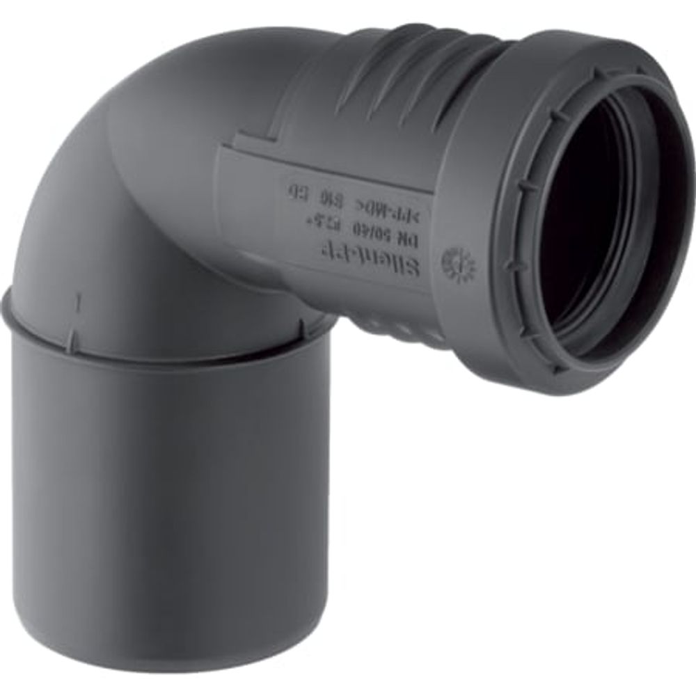 Geberit Silent-PP Bogen 87,5° reduziert, DN 40 / 50, 390.225.14.1