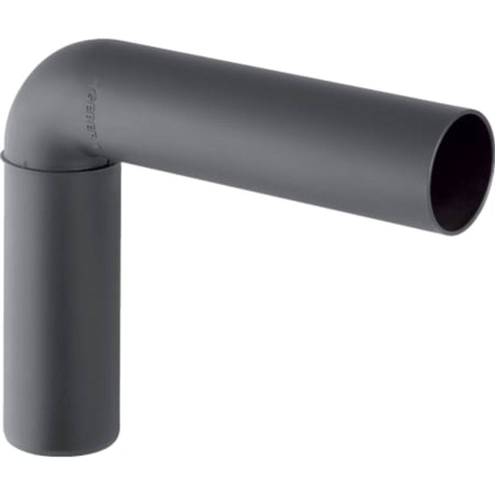 Geberit Silent-PP Anschlussbogen 90° verlängert, DN 50, 390.287.14.1