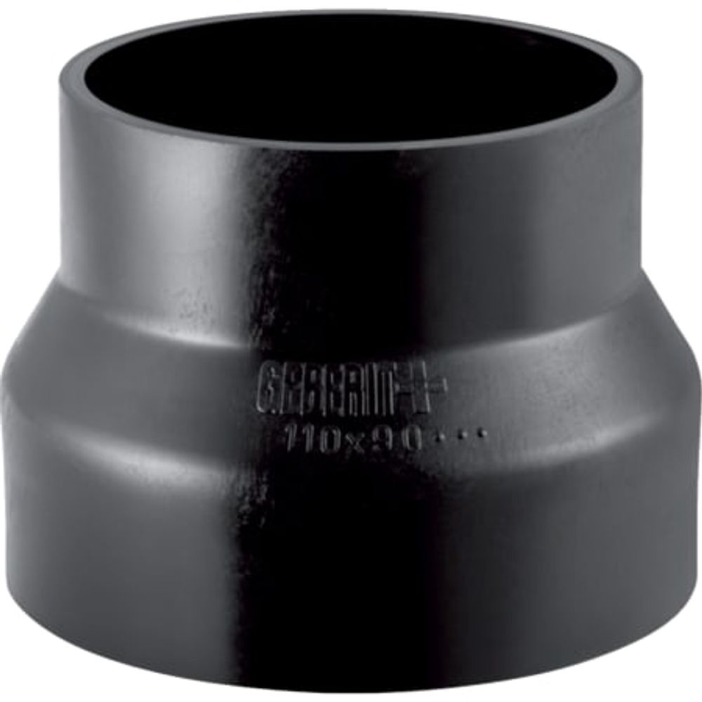 Geberit PE Reduktion zentrisch, kurz, DN 100 / 90, 367.580.16.1