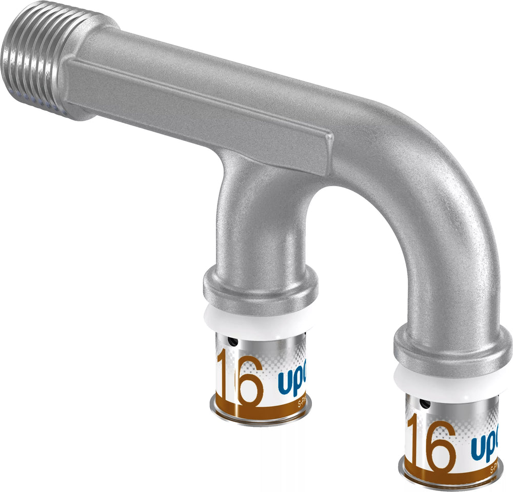Uponor S-Press PLUS U-Armaturenanschluss 16-16-R1/2"MT, 1070636