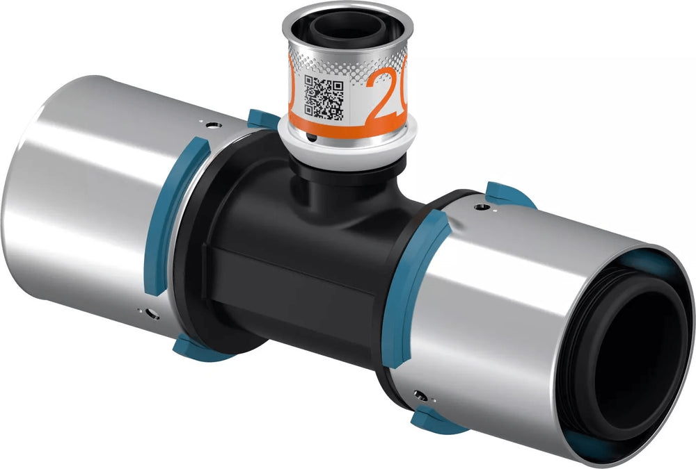 Uponor S-Press T-Stück reduziert PPSU 40-20-40, 1039962